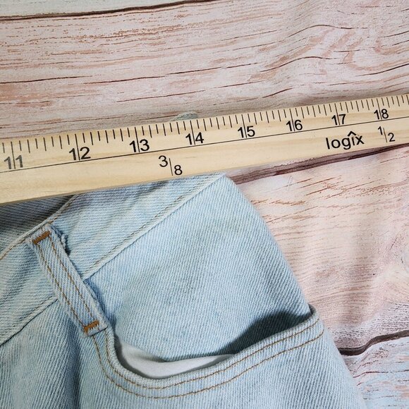 Gitano Vintage "Mom Jeans" Light Denim Wash, Women's 12 - Picture 7 of 8